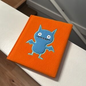 UGLY DOLLS Ice-Bat fuzzy/puffy notebook (NWOT)